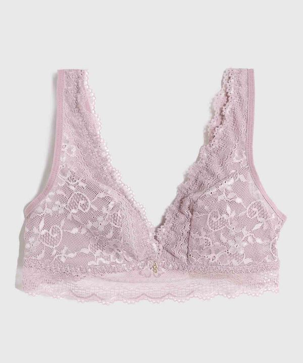 Bralette Texturizado Unicolor  image number null